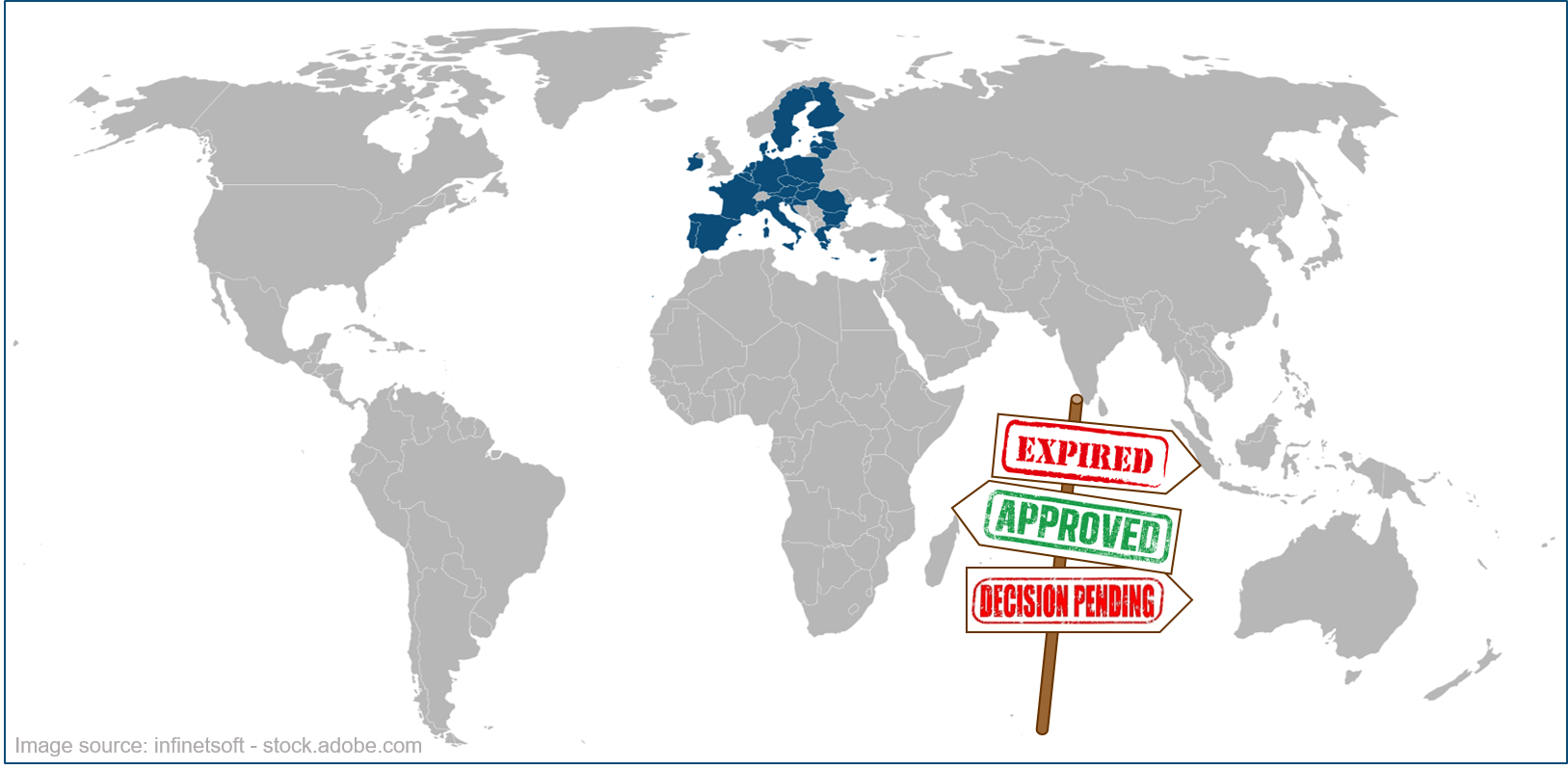 GMO authorisation search